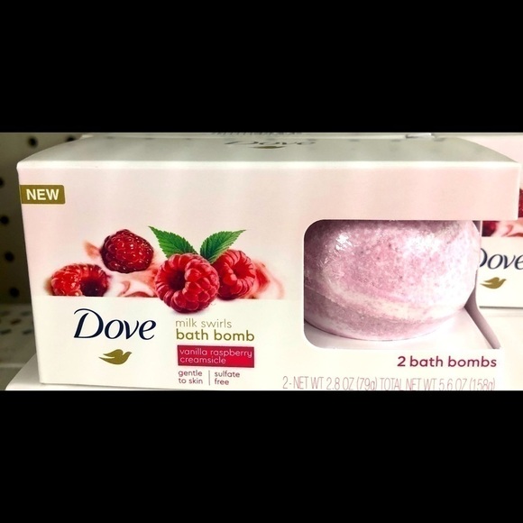 Dove bath bombs vanilla & raspberry These smell so good! 6 boxes total - Picture 4 of 8